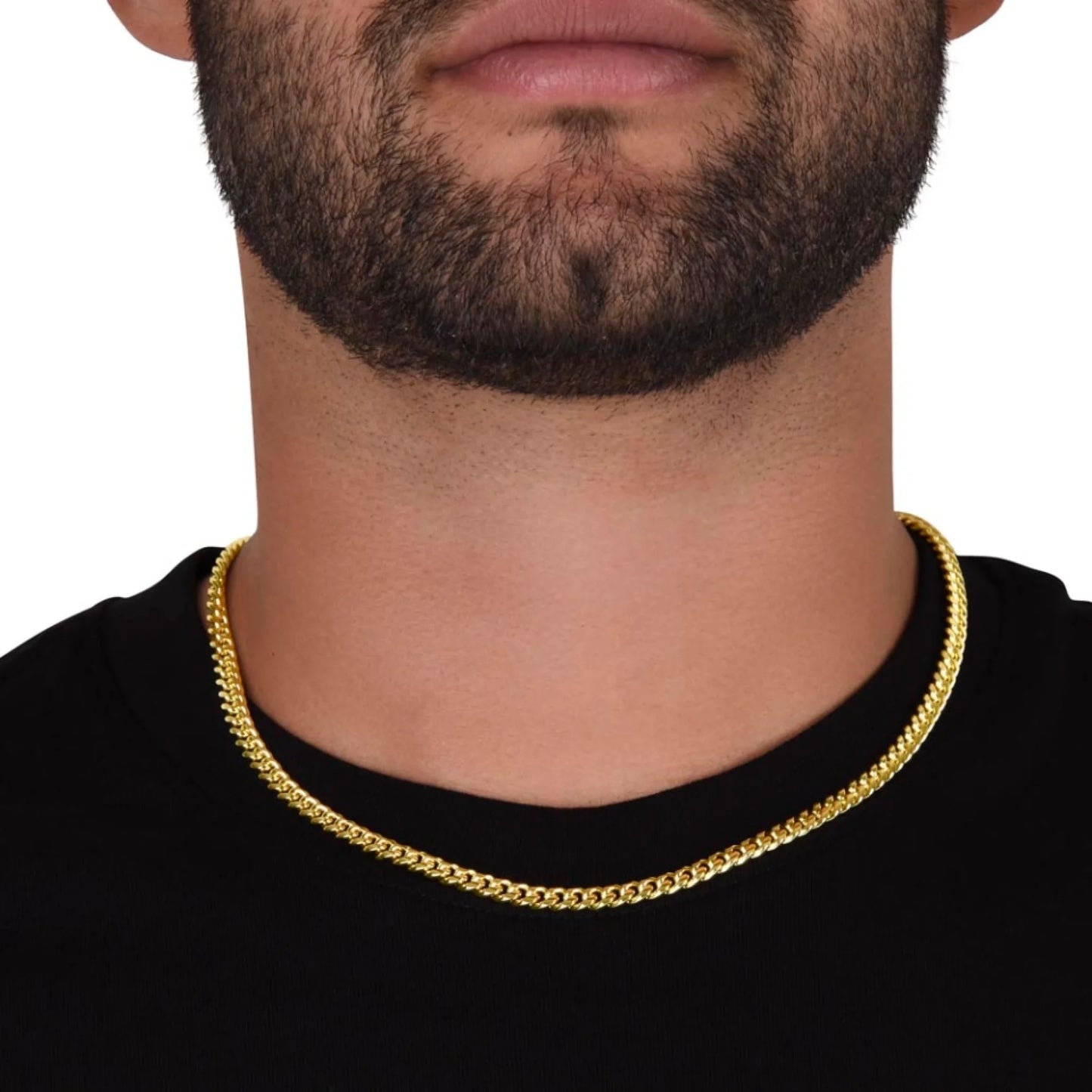 Cuban Link Chain Gifts For Him Wedding Anniversary Engagement Present For Son Fathers Day Unique Minimalist Chain For Boyfriend Xmas Gift Ideas For Husband Personalized Gifts For Valentine Best Gift For Coworkers Graduation Custom Made Gift Under $100