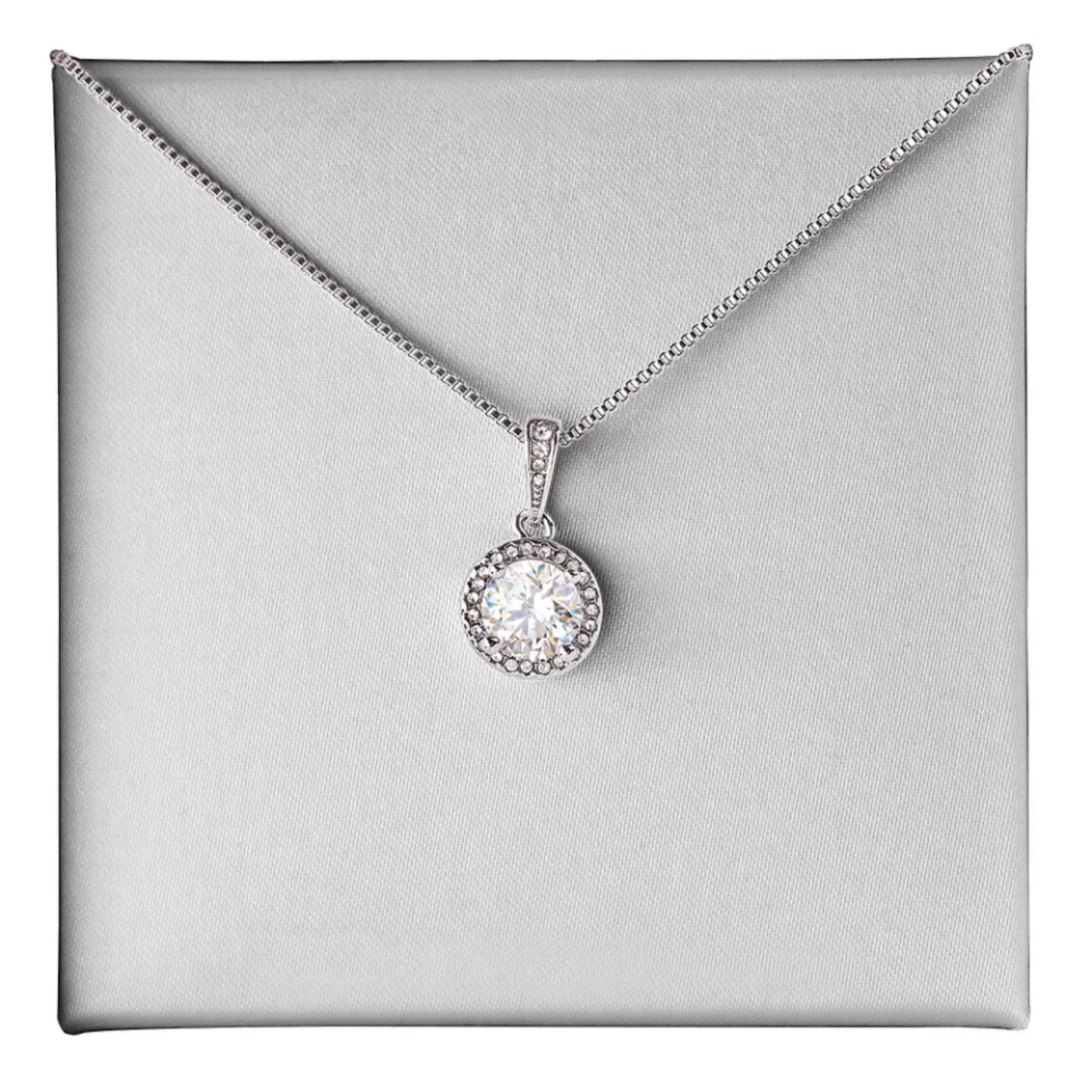 Eternal Hope Necklace Birthday Gifts For Her Wedding Anniversary Engagement Present For Mothers Day Unique Minimalist Pendant For Girlfriend Xmas Gift Ideas Personalized Gifts For Valentine Best Gift for Coworkers Graduation Custom Made Gift under $100