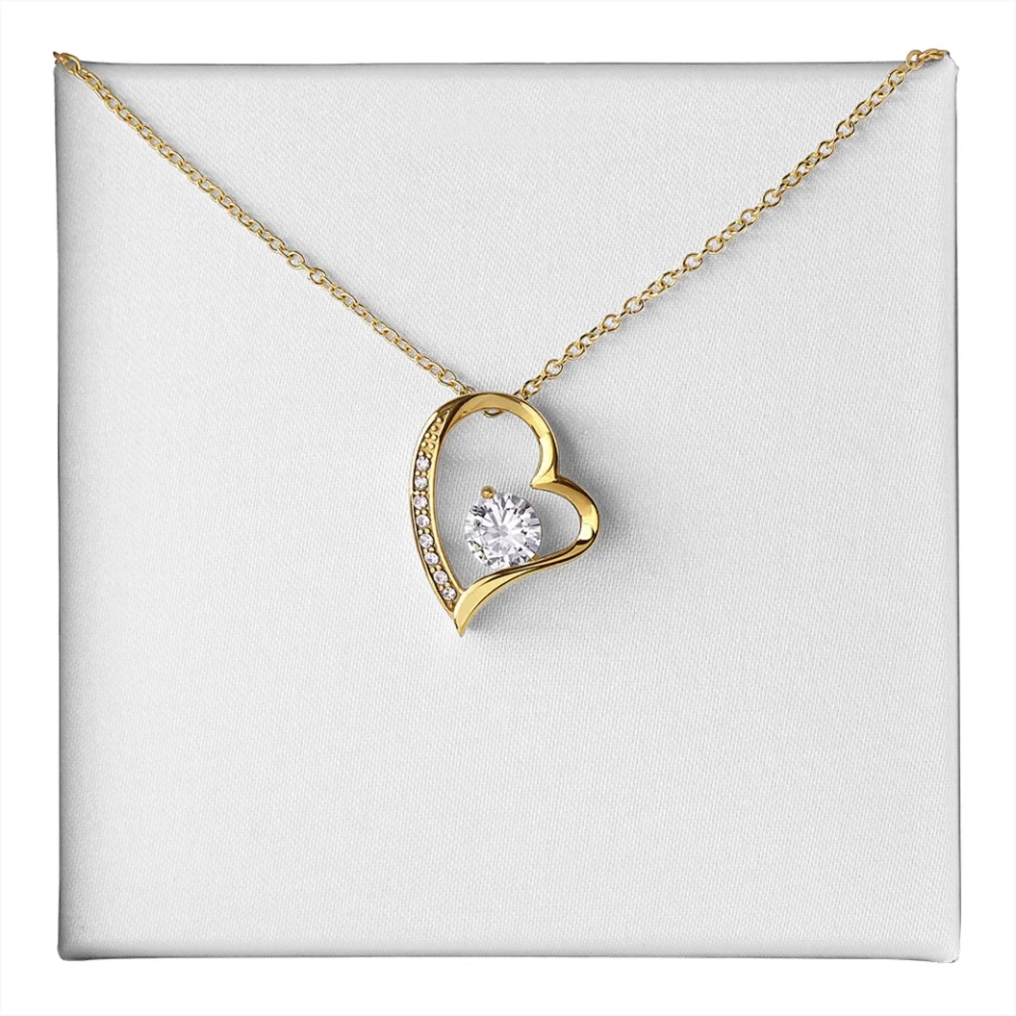 Forever Love Necklace Birthday Gifts For Her Wedding Anniversary Engagement Present For Mothers Day Unique Minimalist Pendant For Girlfriend Xmas Gift Ideas Personalized Gifts For Valentine Best Gift for Coworkers Graduation Custom Made Gift under $100