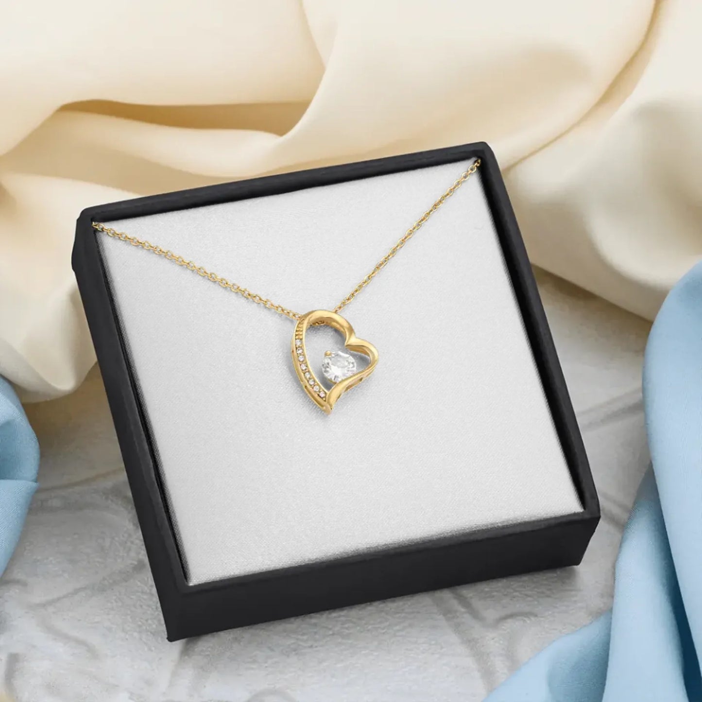 Forever Love Necklace Birthday Gifts For Her Wedding Anniversary Engagement Present For Mothers Day Unique Minimalist Pendant For Girlfriend Xmas Gift Ideas Personalized Gifts For Valentine Best Gift for Coworkers Graduation Custom Made Gift under $100