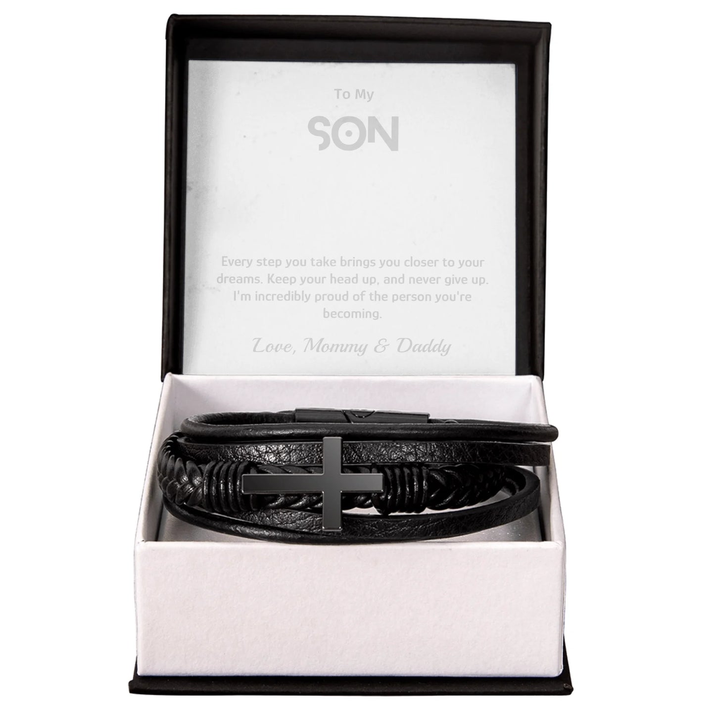 Men's Cross Bracelet