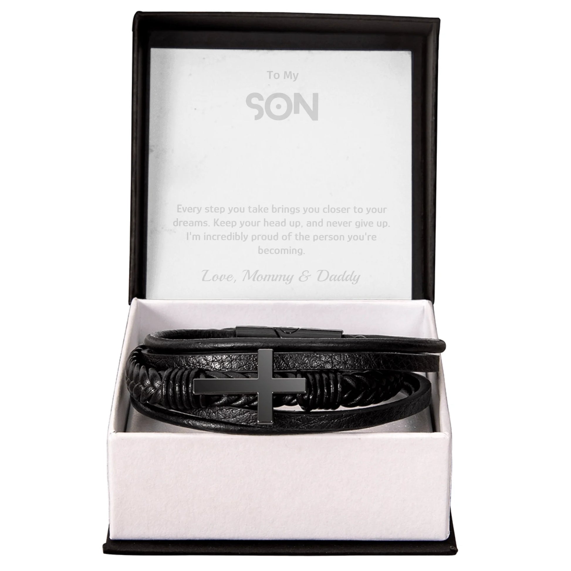 Men's Cross Bracelet