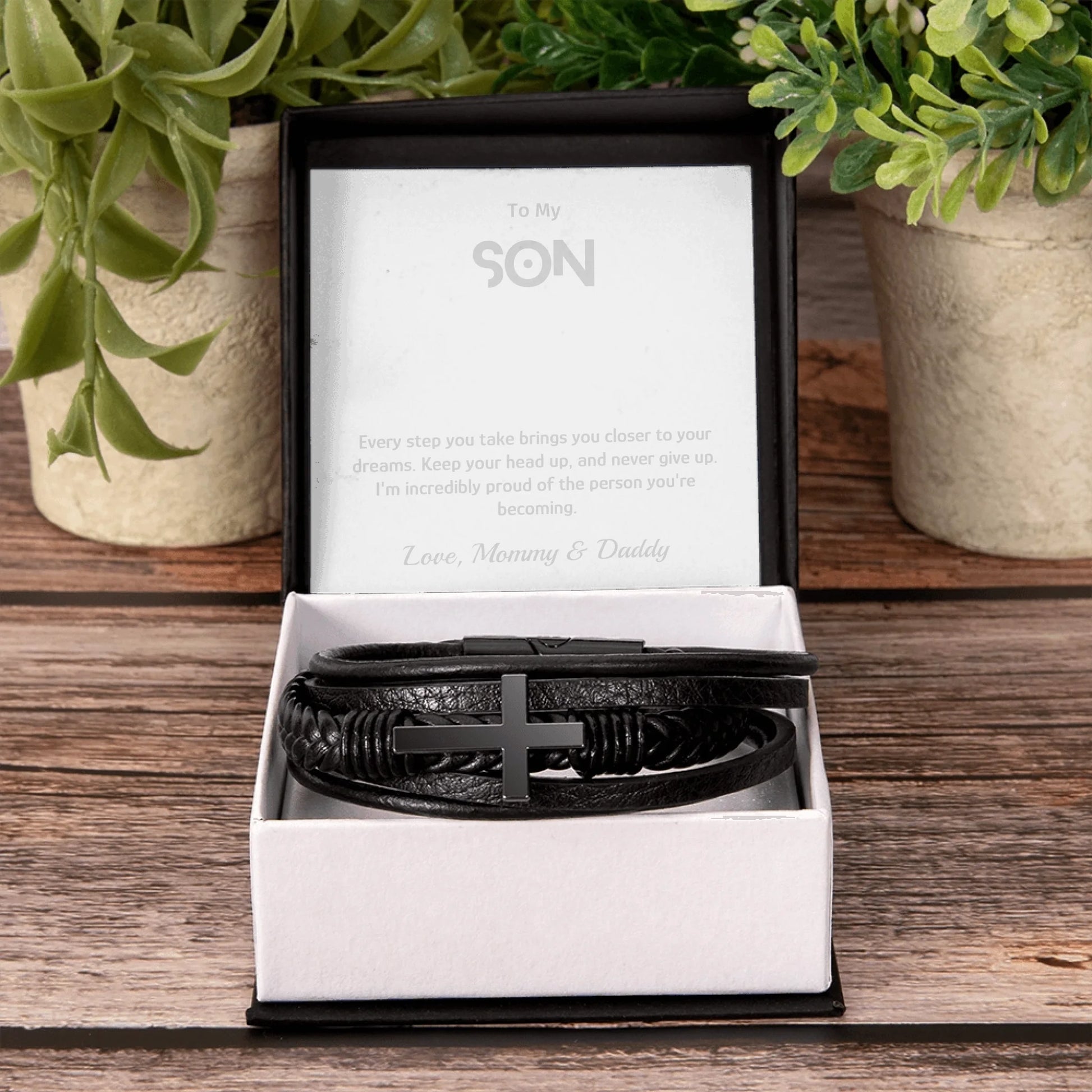 Men's Cross Bracelet 9